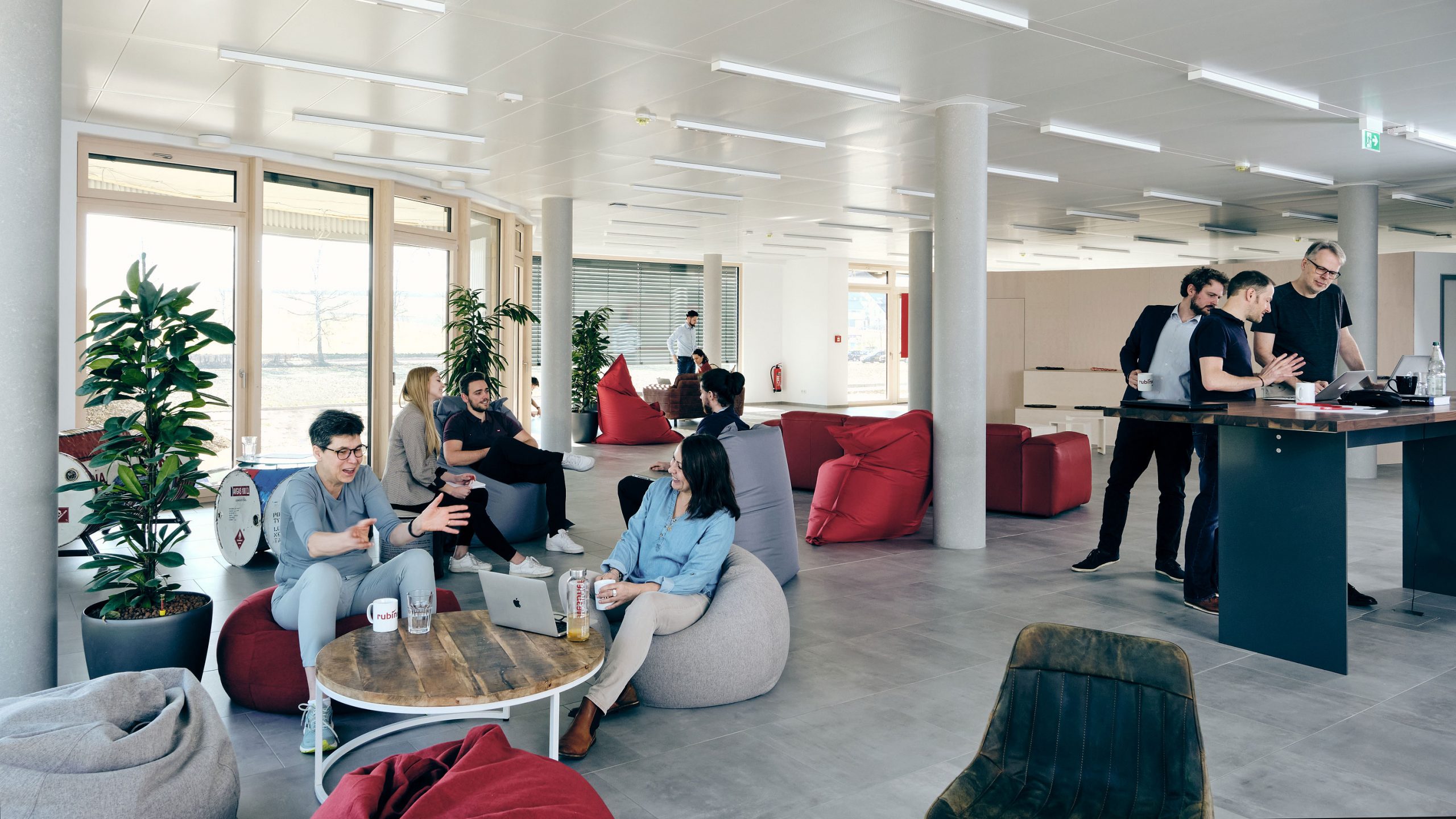 Coworking Spaces in der Area91. Flexibel und modern.